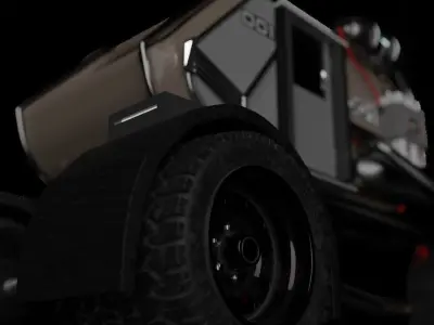 SCI-FI OFFROADER 3D model