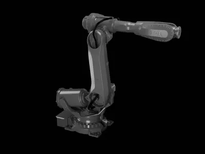ABB IRB 6790 Heavy-Duty Industrial Robotic Arm 3D model purchase