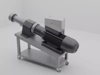 Color Extruder Machine 3D model