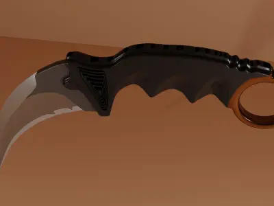 KNIFE NINJA BLADE 3D model