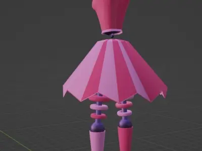 Robocatgirl Hosi 3D model