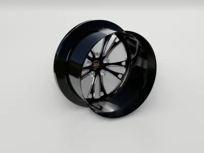 wheel 3D model by pop-aekkarat - Textured