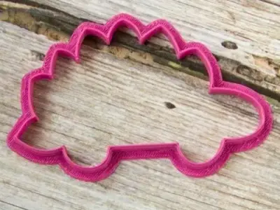 Dinosaur Stegosaurus cookie cutter for professional Free 3D print model