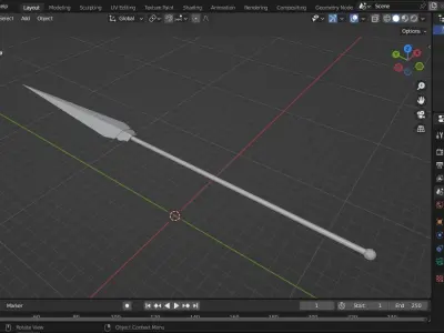 spear1 computer screen showing Free 3D print model