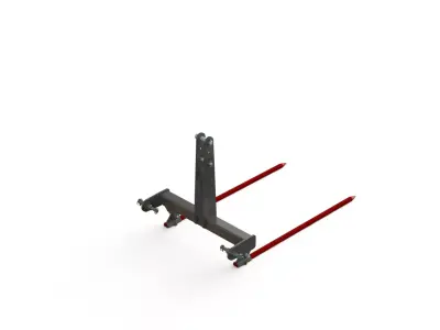 WG 1028 - Bale forks 3D model