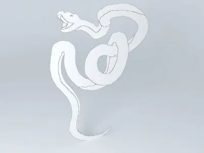 Snake (face me) Free 3D model