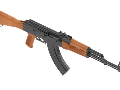 AKM Assault Rifle 3D model