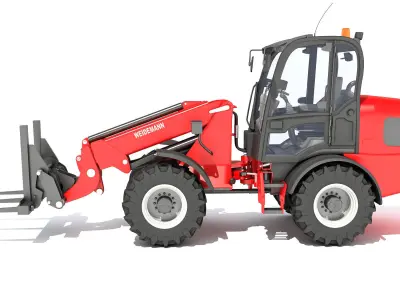 Telescopic Wheel Loader 3D model