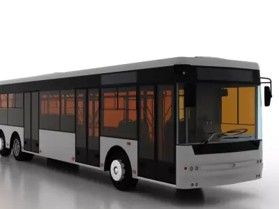 Bus Bogdan A80190 3D model