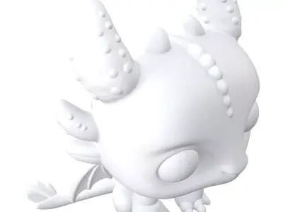 Funko FanArt for How to Train Your Dragon - Toothless 3D print model