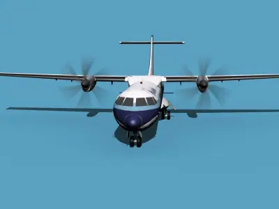 ATR  ATR-72-600 Eastern Express 3D model