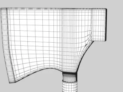 Hicking Axe 3D model