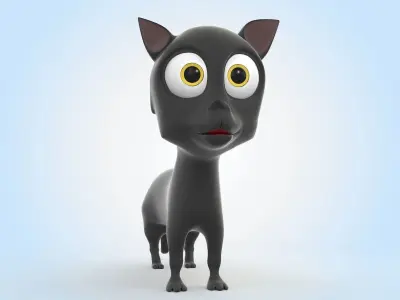 Black Cat 3D model