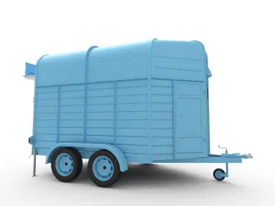 Food Stall 3D model