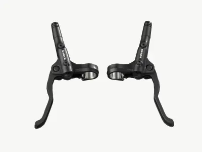 Brake Levers for MTB Low-poly 3D model