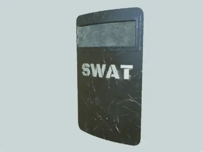 Swat Shield 3D model