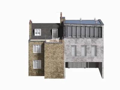 England building at old church st 42-38 modular London  3D model
