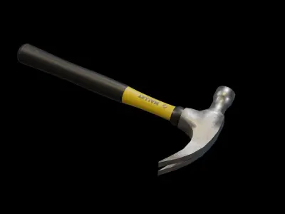 Hammer Low-poly 3D model get
