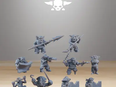 Gobs Pearl Battle Ship 3D print model