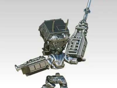 Himars-Man Ukrainian style 3D print model