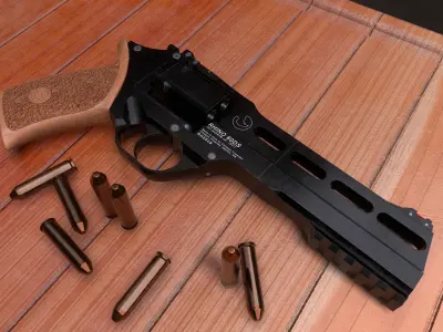 Chiappa Rhino 60ds HD Low-poly 3D model