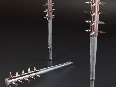 Mk Basemesh Mace 01 Free 3D model