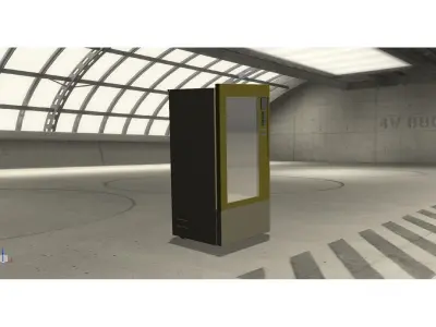 VENDING MACHINE Low-poly 3D model