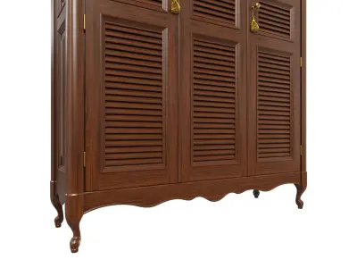 Classic cabinet 06 06 3D model