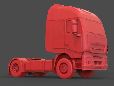 Iveco Stralis Hi Way 3D print model