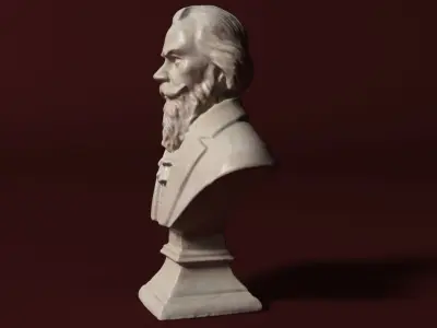 Brahms Bust 3D model