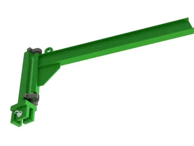 250Kg CRANE Low-poly 3D model