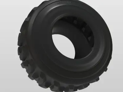 Construction Vehicle Tires 3D model