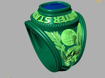 ring amy 3D print model