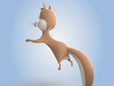 Flying Squirrel 3D model