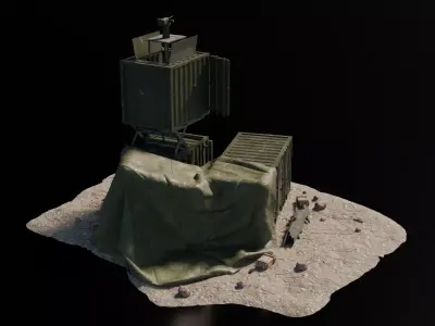 Warzone - Dropped cargo 3D model