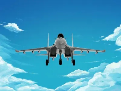 Sukhoi Su-35 3D model get