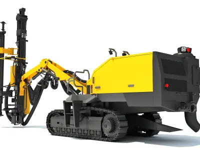 Surface Drilling Rig 3D model