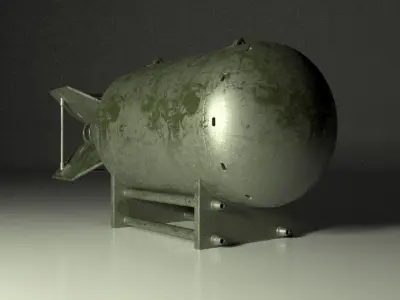 Nuclear bomb 3Dprint 3D print model