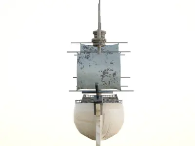 Sailboat Galleon 3D print model