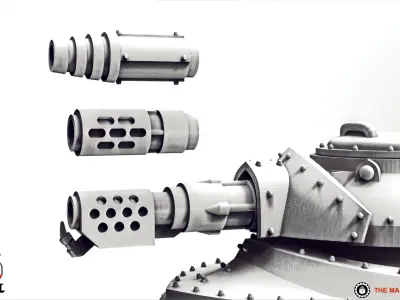 Feudal Guard - Upgrade Pack 5 3D print model
