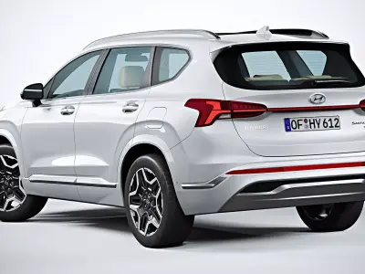 2021 Hyundai Santa Fe 3D model