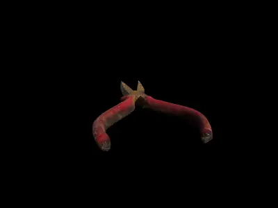 Anydrafts Old pliers 01 Low-poly 3D model