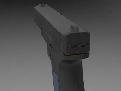Glock 17 Free low-poly 3D model purchase