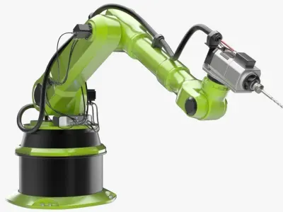 Industrial Robot 1 3D model