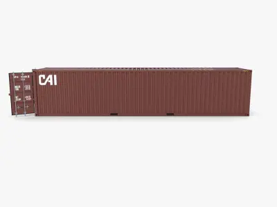 40ft Shipping Container CAI v1 3D model