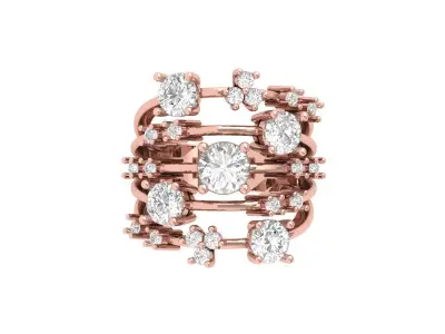 Wedding Ring  3D print model 233