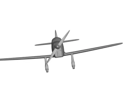 Percival Mew Gull 3D model