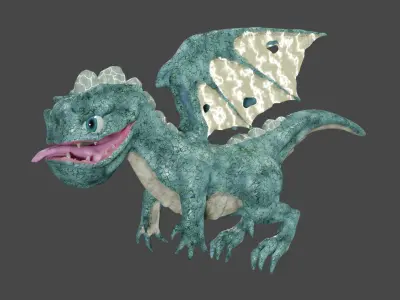 Roncolato of the Plains Low-poly 3D model