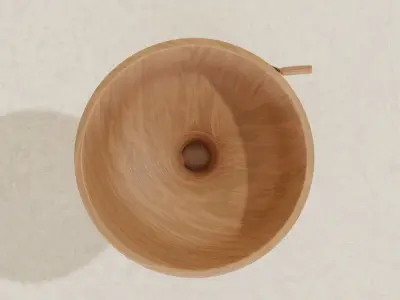 Coffee Grinder Low-poly 3D model