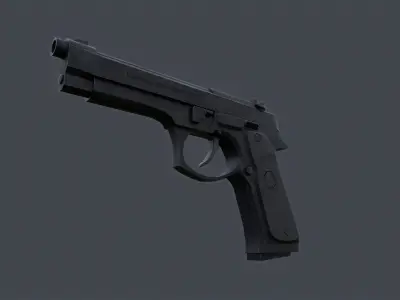 Pamas G1 Low-poly 3D model